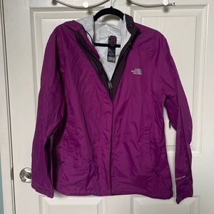 The north face rain jacket